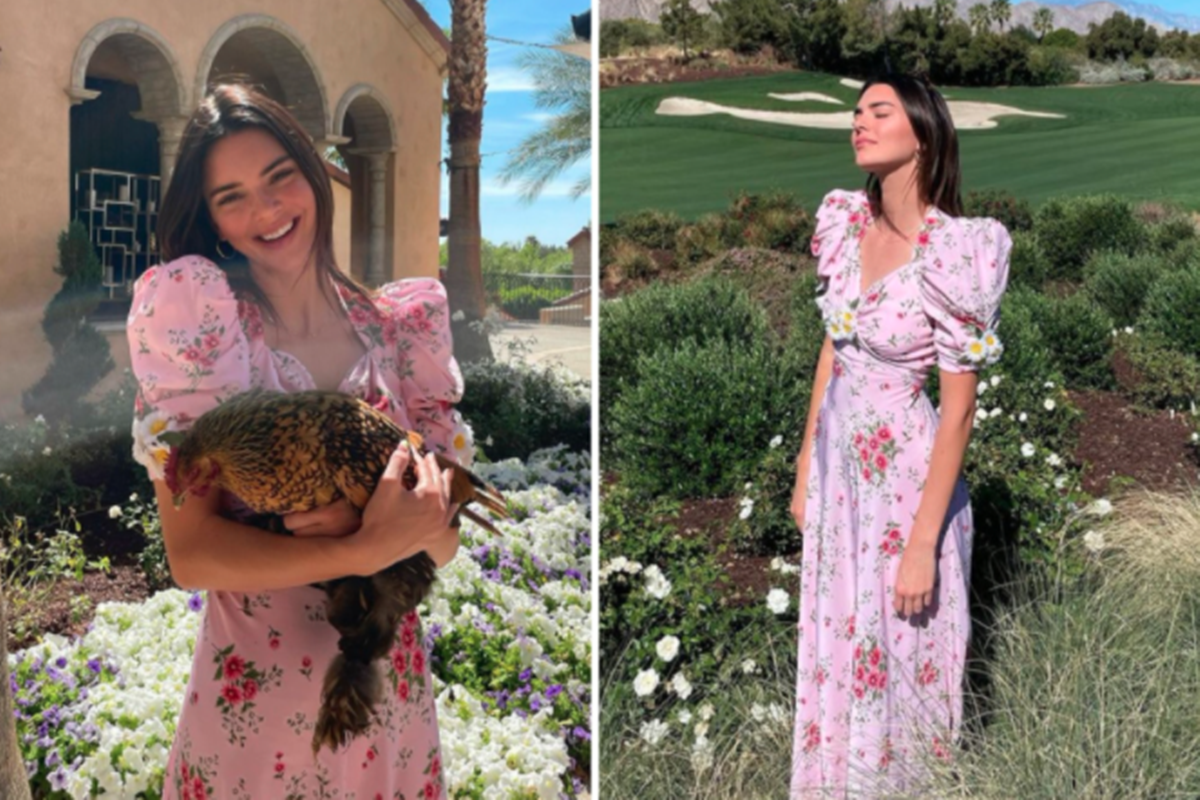 Pakai gaun pink, harga gaun Kendall Jenner bikin gagal fokus (foto: SC IG @kendaljenner) Pakai gaun pink, harga gaun Kendall Jenner bikin gagal fokus (foto: SC IG @kendaljenner)