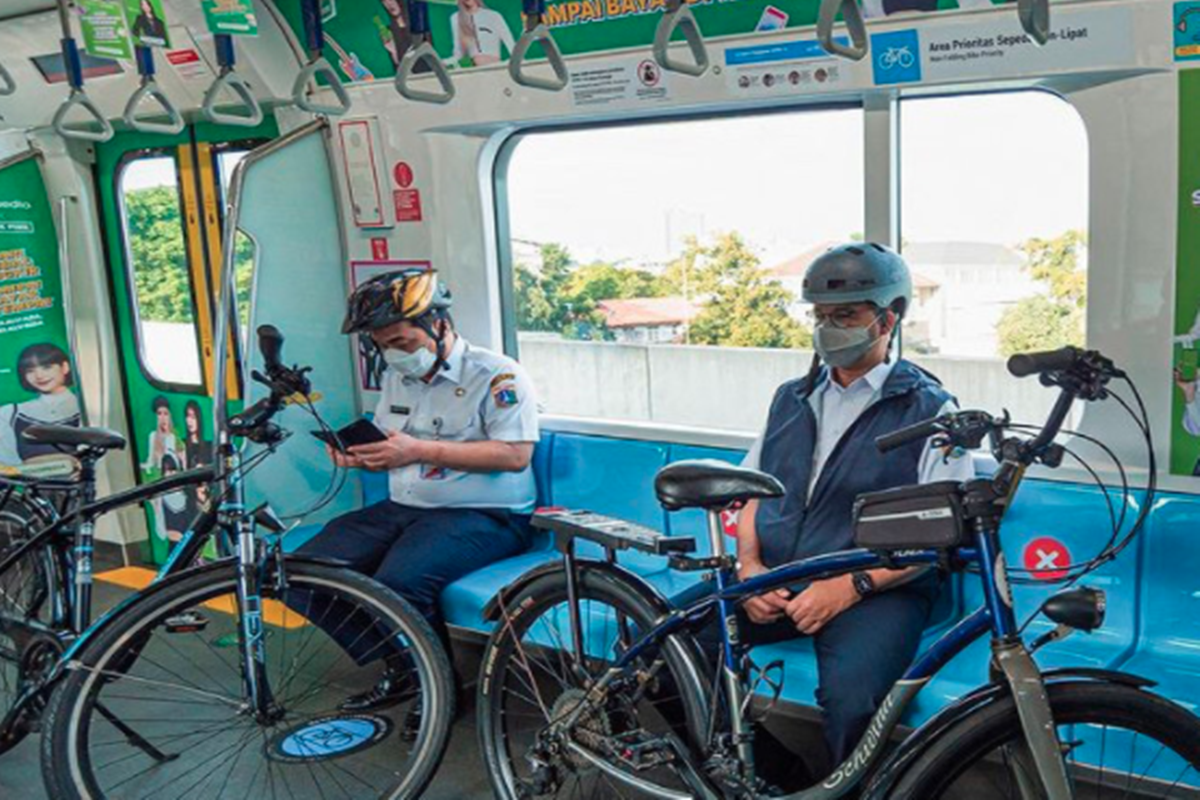 MRT mendapat rekor MURI (foto: SC IG @mrtjkt) MRT mendapat rekor MURI (foto: SC IG @mrtjkt)