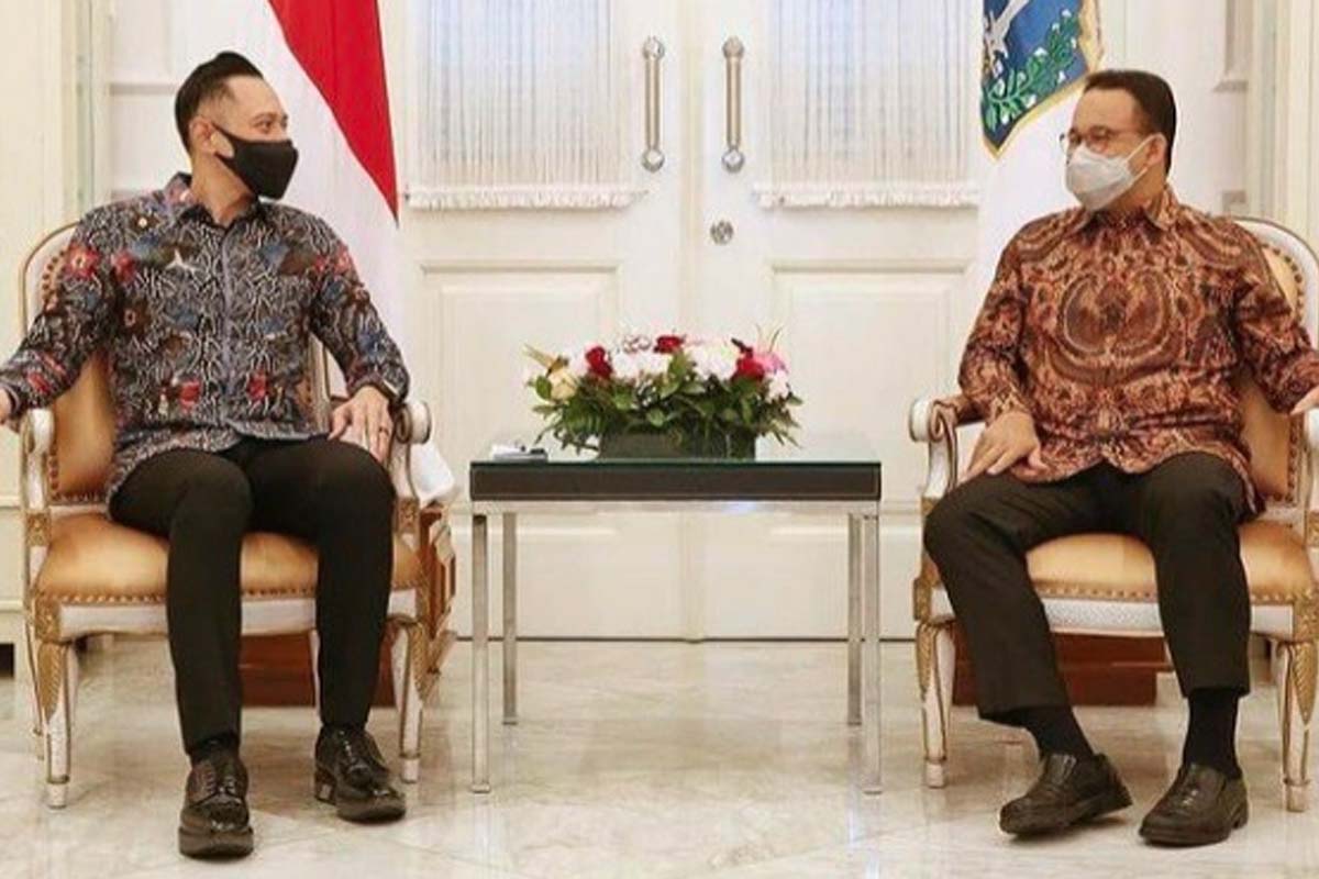 AHY saat bertemu dengan Anies Baswedan, Kamis, 6 Mei 2021 (foto: SC IG @pdemokrat) AHY saat bertemu dengan Anies Baswedan, Kamis, 6 Mei 2021 (foto: SC IG @pdemokrat)