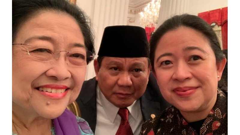 Megawati, Prabowo, dan Puan (foto: SC IG @puanmaharani) Megawati, Prabowo, dan Puan (foto: SC IG @puanmaharani)