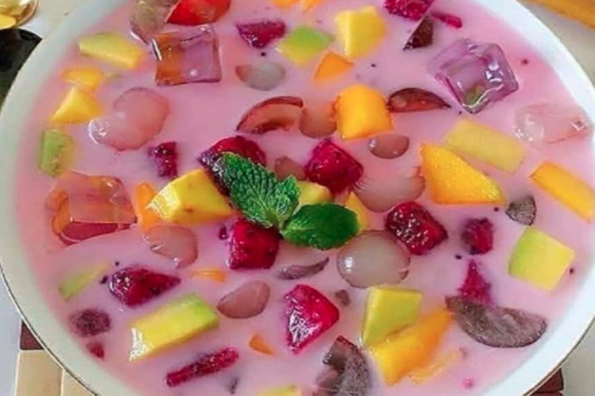 Sup buah (sumber foto: SC IG @resep_minuman) Sup buah (sumber foto: SC IG @resep_minuman)