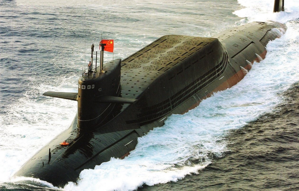 Kapal selam type 094A milik China. Foto: military Kapal selam type 094A milik China. Foto: military