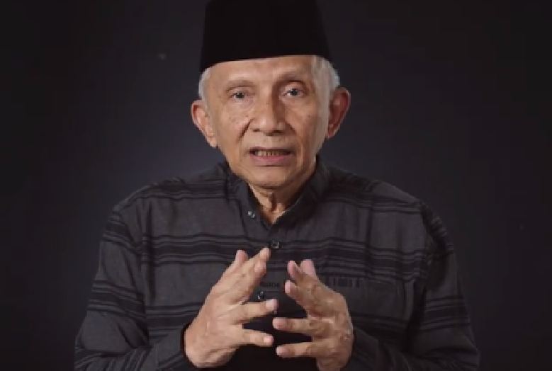 Amien Rais. Foto: YouTube/Amien Rais Official Amien Rais. Foto: YouTube/Amien Rais Official
