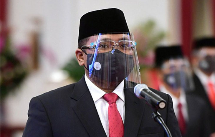 Yaqut Cholil Quomas atau Gus Yaqut saat dilantik sebagai Menteri Agama. ANTARA/HO-Biro Pers Setpres/aa. Yaqut Cholil Quomas atau Gus Yaqut saat dilantik sebagai Menteri Agama. ANTARA/HO-Biro Pers Setpres/aa.