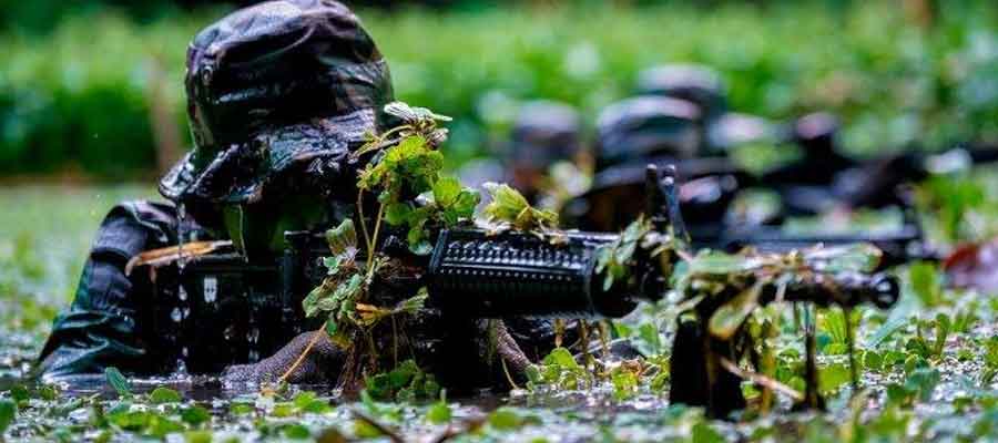 Ilustrasi pasukan setan TNI. Foto: military Ilustrasi pasukan setan TNI. Foto: military
