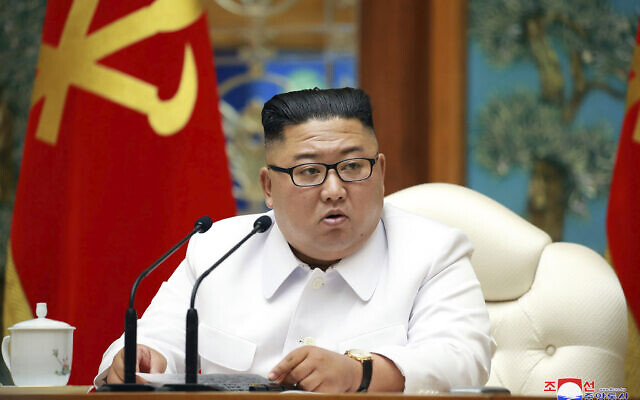 Kim Jong Un . (Korean Central News Agency/Korea News Service via AP) Kim Jong Un . (Korean Central News Agency/Korea News Service via AP)