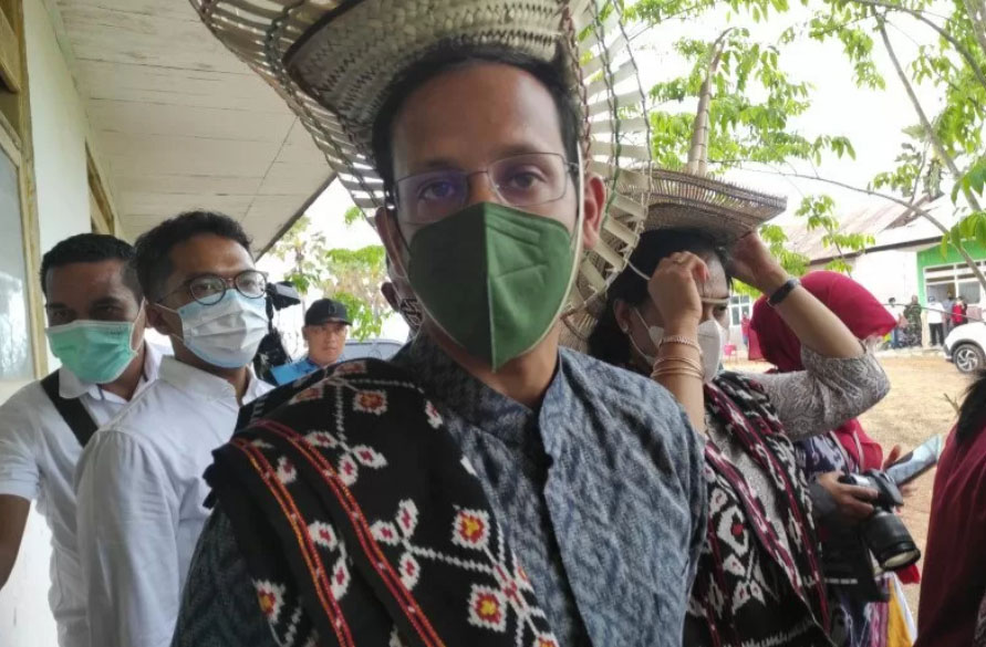 Mendikbud Nadiem Makarim. (ANTARA/Indriani) Mendikbud Nadiem Makarim. (ANTARA/Indriani)