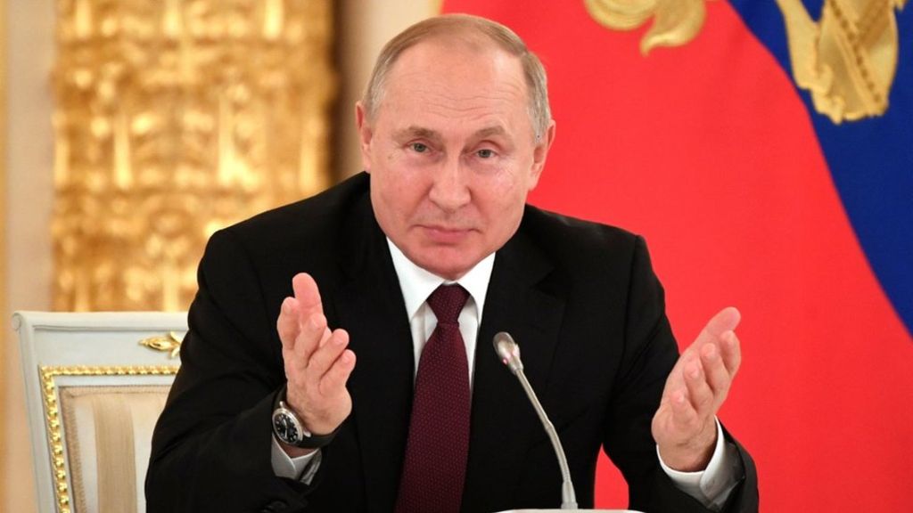 Presiden Rusia Vladimir Putin. Foto: AFP Presiden Rusia Vladimir Putin. Foto: AFP