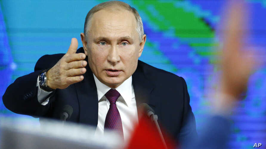Presiden Rusia Vladimir Putin. Foto: AP Presiden Rusia Vladimir Putin. Foto: AP