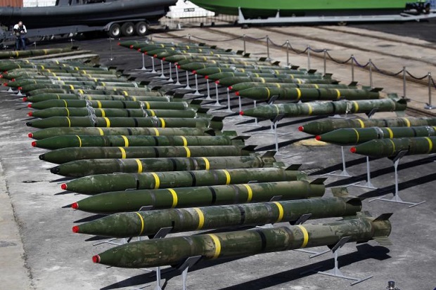 Rudal Hamas yang ditembakkan tiap 10 menit ke arah Israel. Foto: military Rudal Hamas yang ditembakkan tiap 10 menit ke arah Israel. Foto: military