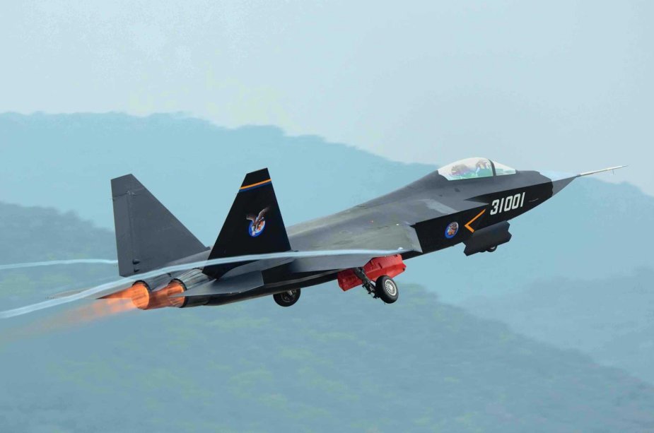 Jet siluman Shenyang FC-31 China. Foto: navyrecognition Jet siluman Shenyang FC-31 China. Foto: navyrecognition