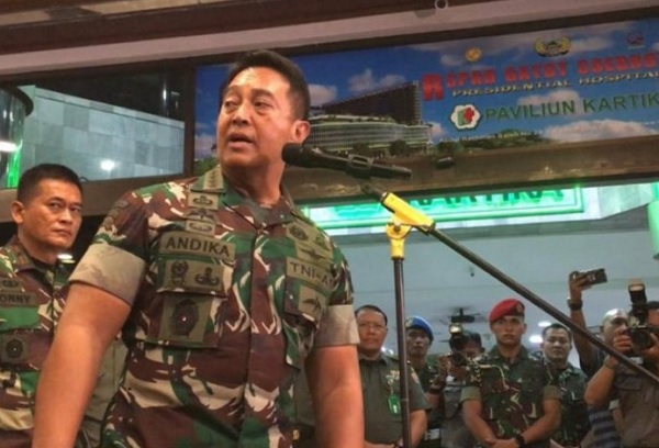 Pengakuan KSAD Jenderal Andika Bikin Kaget, Prajurit TNI Membelot (Foto: dok Antara) Pengakuan KSAD Jenderal Andika Bikin Kaget, Prajurit TNI Membelot (Foto: dok Antara)