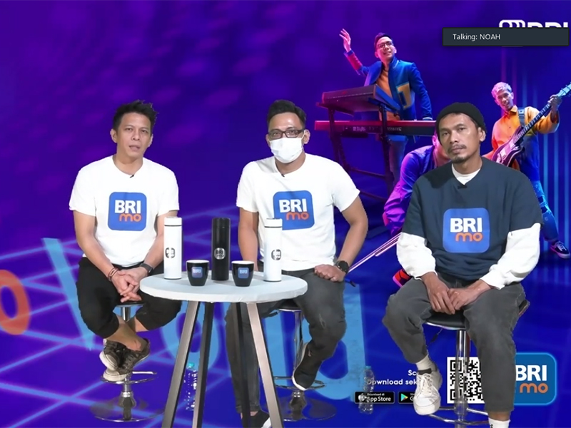 BRI menggandeng Noah untuk meluncurkan aplikasi BRImo. Foto: BRI BRI menggandeng Noah untuk meluncurkan aplikasi BRImo. Foto: BRI