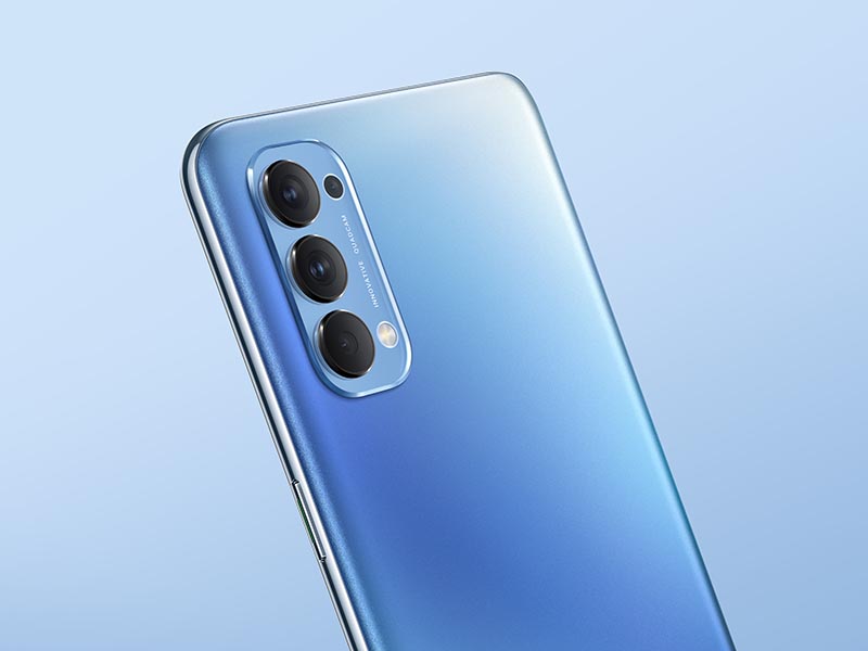 OPPO Reno4. Foto: OPPO Indonesia OPPO Reno4. Foto: OPPO Indonesia