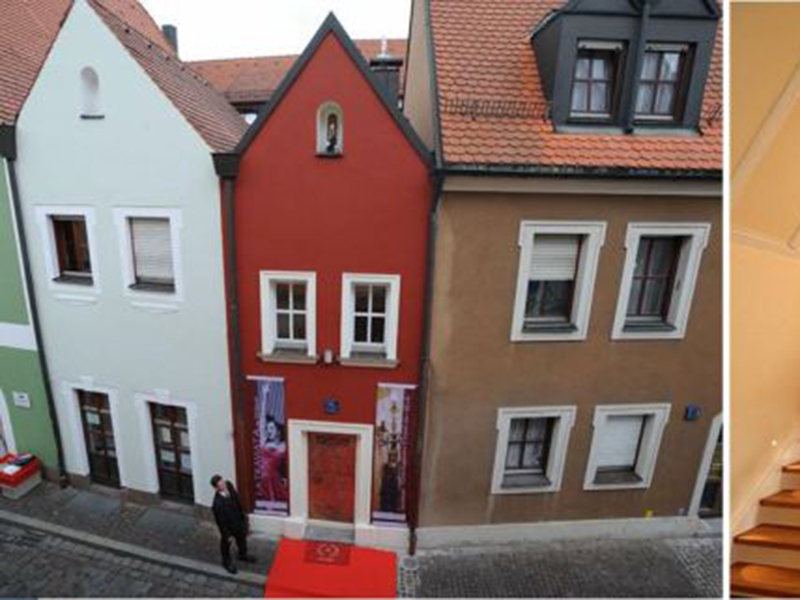 Eh'Haeusl, hotel terkecil di dunia yang ada di Jerman. Foto: Travel Republic Eh'Haeusl, hotel terkecil di dunia yang ada di Jerman. Foto: Travel Republic