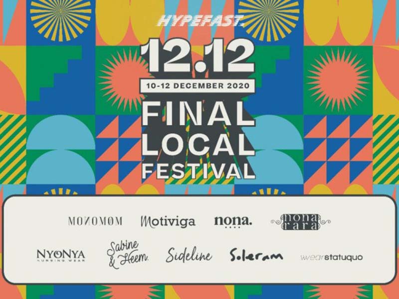 Poster gelaran 12.12 Final Local Festival. Foto: Antara Poster gelaran 12.12 Final Local Festival. Foto: Antara