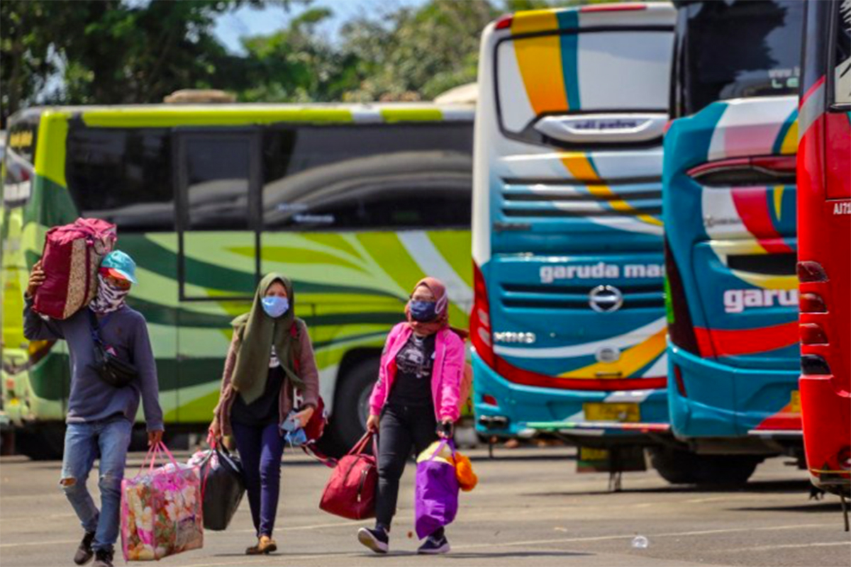 Ilustrasi mudik. Foto: Antara Ilustrasi mudik. Foto: Antara