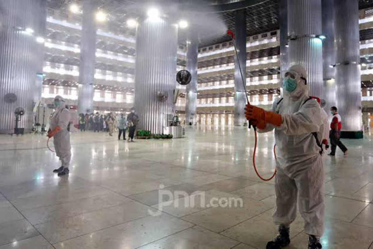 Masjid Istiqlal, Jakarta Pusat siap dibuka kembali pada bulan Ramadan 1442 H. Foto: JPNN.com/GenPI.co Masjid Istiqlal, Jakarta Pusat siap dibuka kembali pada bulan Ramadan 1442 H. Foto: JPNN.com/GenPI.co