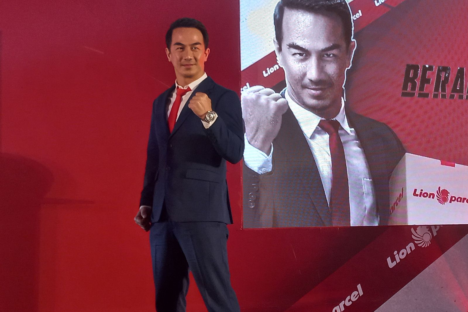 Joe Taslim. Foto: Chelsea Venda/GenPI.co Joe Taslim. Foto: Chelsea Venda/GenPI.co