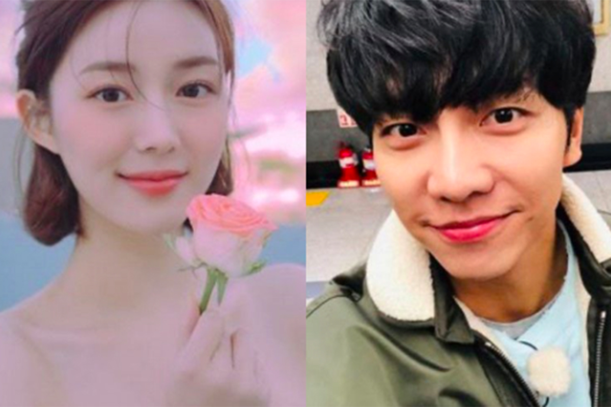 Lee Seung Gi dan Lee Da In. Foto: Instagram @xx__dain dan @leeseunggi.official Lee Seung Gi dan Lee Da In. Foto: Instagram @xx__dain dan @leeseunggi.official