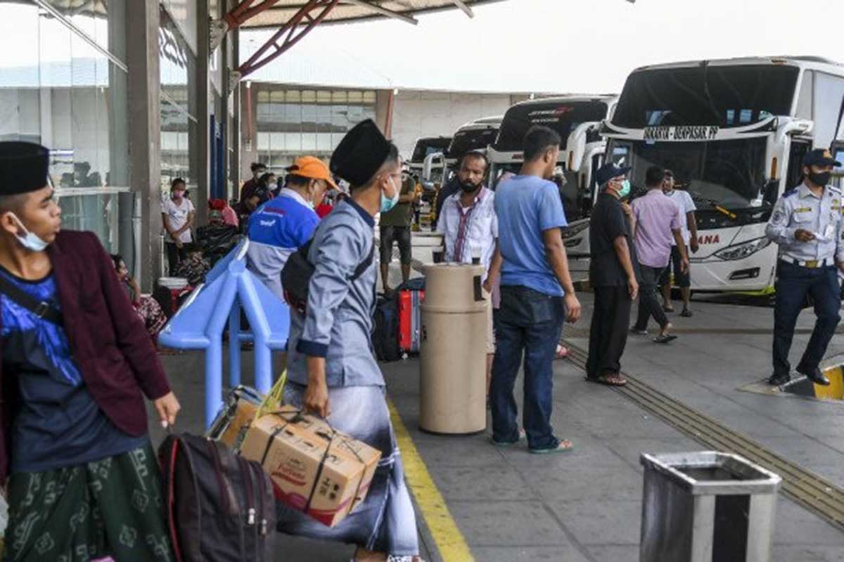 Ilustrasi mudik. Foto: Div. Humas Polri Ilustrasi mudik. Foto: Div. Humas Polri
