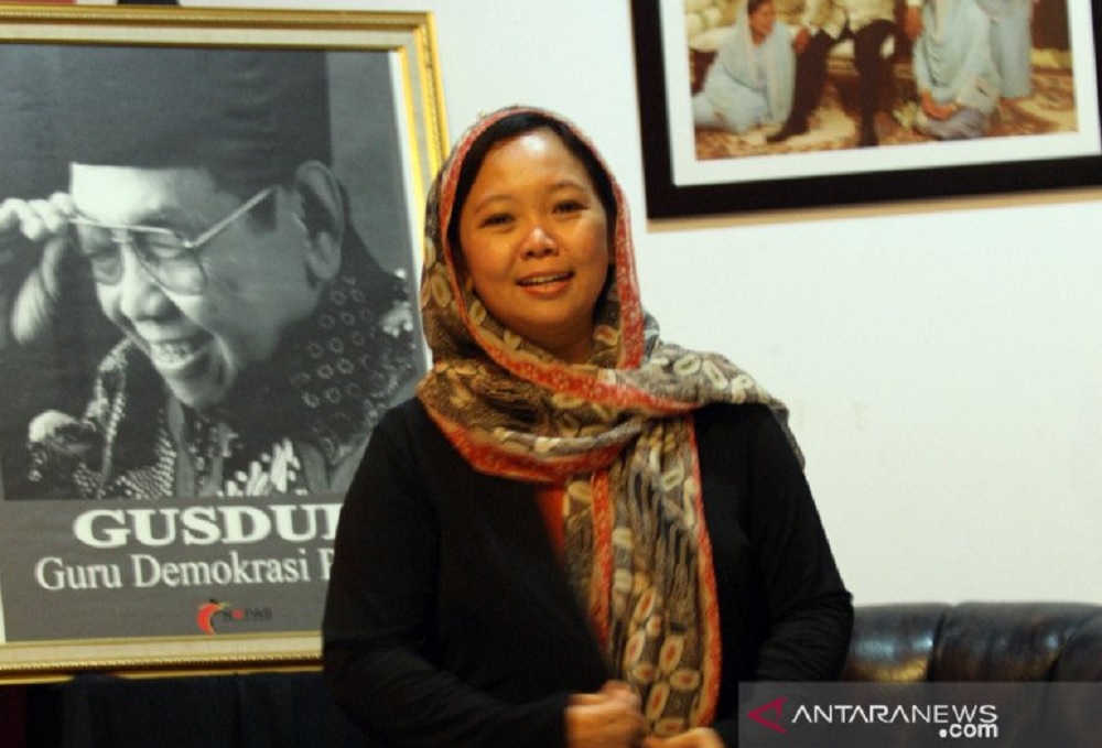 Pernyataan Keras Anak Gus Dur Mengejutkan: TWK KPK Mbelgedes - Alissa Wahid putri alm. Gus Dur (Foto: Antara) Pernyataan Keras Anak Gus Dur Mengejutkan: TWK KPK Mbelgedes - Alissa Wahid putri alm. Gus Dur (Foto: Antara)