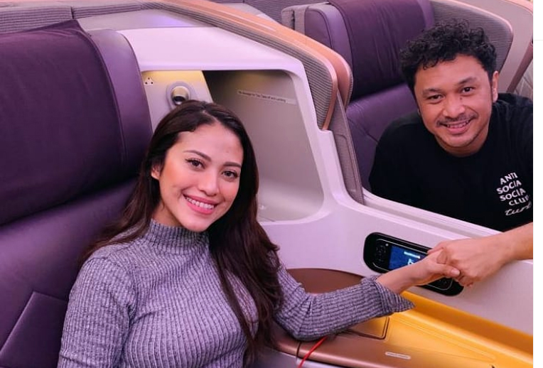 Giring dan Cynthia Riza. Foto: Instagram @giring Giring dan Cynthia Riza. Foto: Instagram @giring
