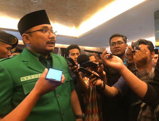 Mendadak Menteri Gus Yaqut Beri Peringatan Seluruh Mubalig, Tegas (Foto: JPNN.com/GenPI.co) Mendadak Menteri Gus Yaqut Beri Peringatan Seluruh Mubalig, Tegas (Foto: JPNN.com/GenPI.co)