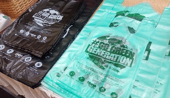 Canggih! Jakarta Bisa Gunakan Kantong Singkong Pengganti Plastik (Foto: Asahi Asry) Canggih! Jakarta Bisa Gunakan Kantong Singkong Pengganti Plastik (Foto: Asahi Asry)