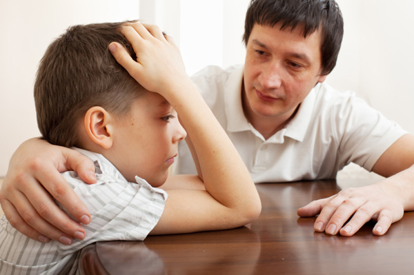 Ilustrasi anak stres. Foto: Parents Ilustrasi anak stres. Foto: Parents