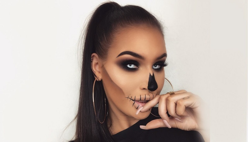 Ilustrasi : Make Up Skull ( Sumber : marie claire.jpg ) Ilustrasi : Make Up Skull ( Sumber : marie claire.jpg )