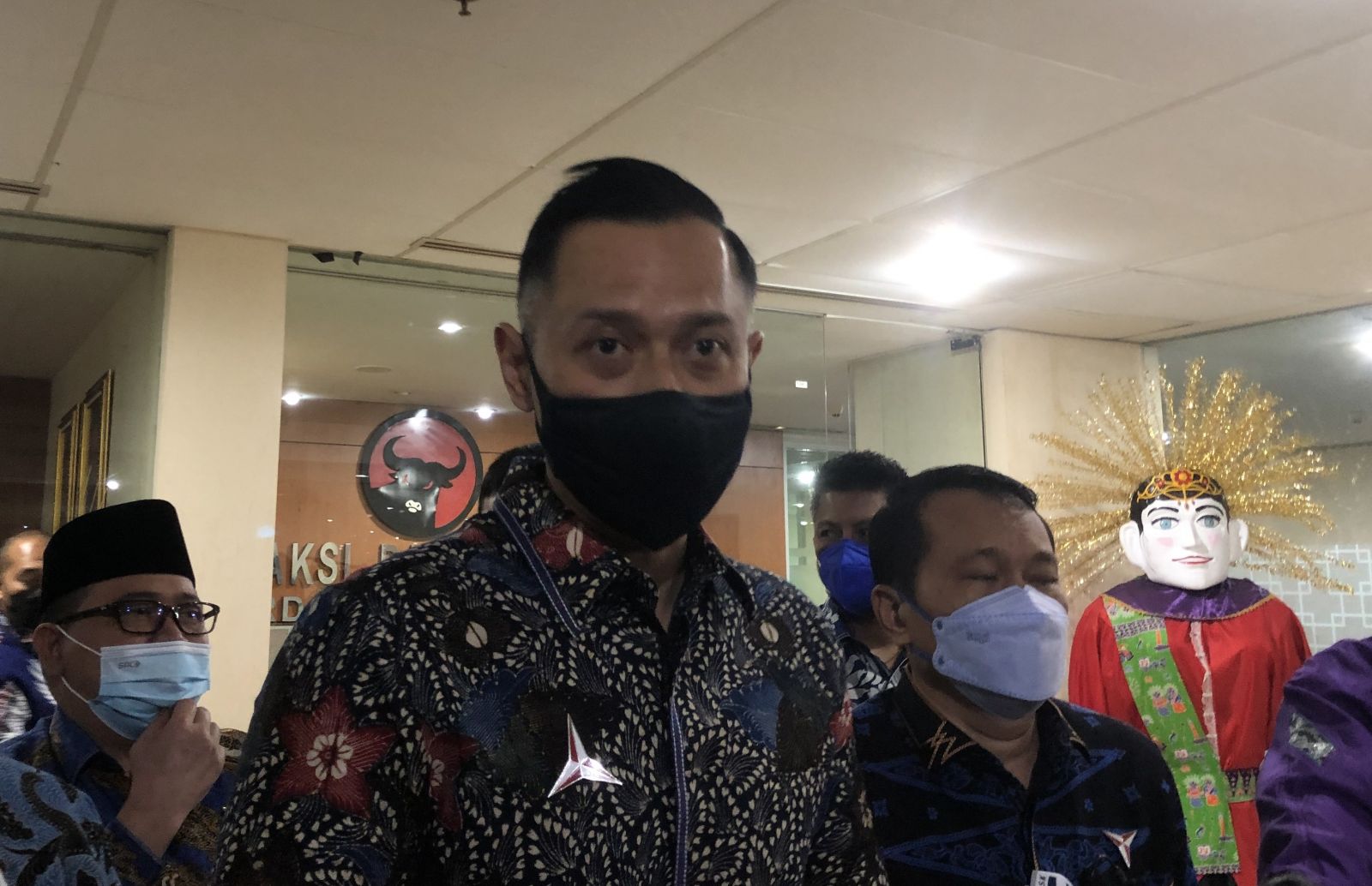 Ketua Umum Demokrat AHY Kunjungi DPRD Jakarta. Foto : Mia Kamila/GenPI.co Ketua Umum Demokrat AHY Kunjungi DPRD Jakarta. Foto : Mia Kamila/GenPI.co