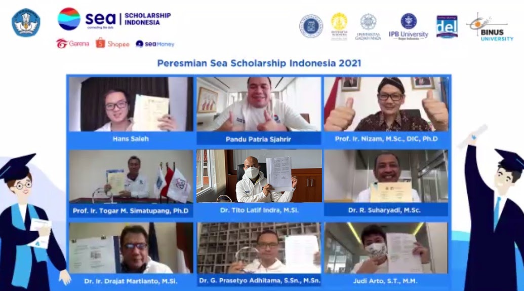 Webinar Sea scholarship. Foto: PR Artemis Webinar Sea scholarship. Foto: PR Artemis
