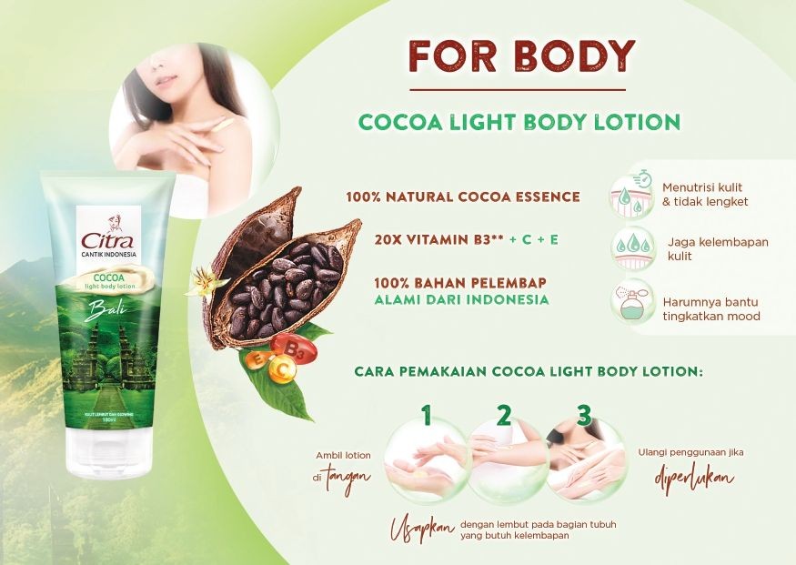 Murah Meriah, Citra Light Body Lotion Ampuh Usir Kulit Kusam. Foto: Bibli Murah Meriah, Citra Light Body Lotion Ampuh Usir Kulit Kusam. Foto: Bibli