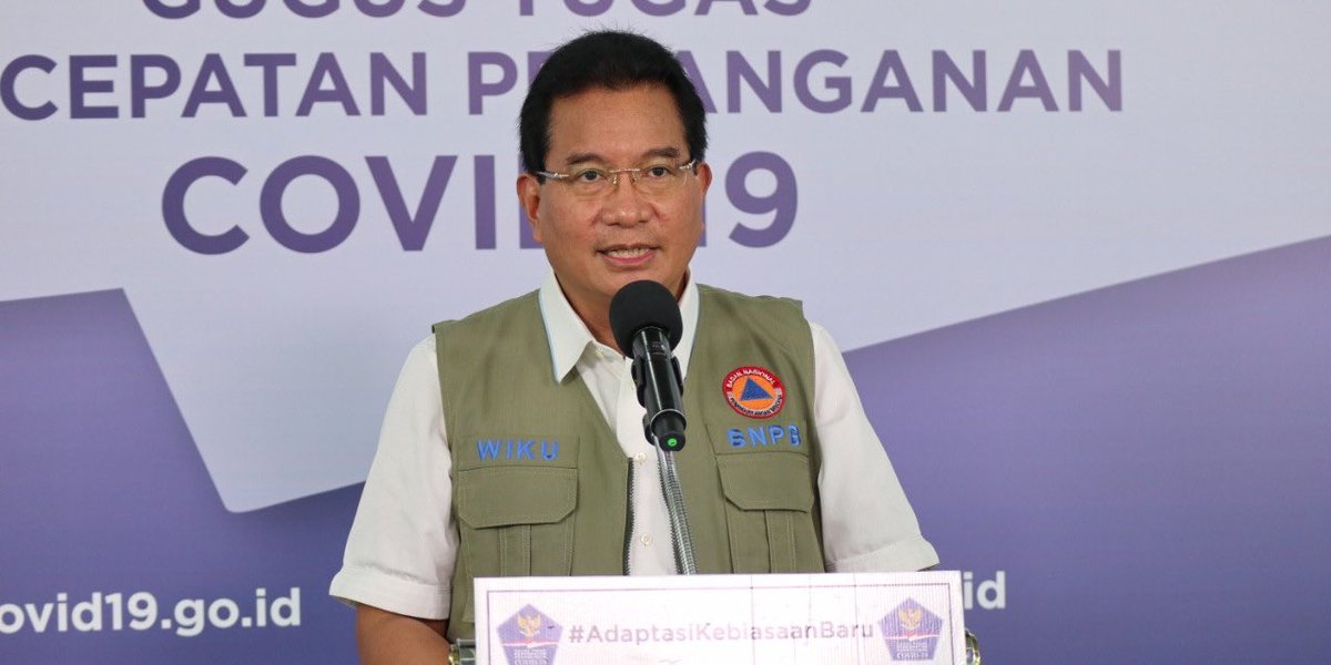Juru Bicara Satgas Penanganan Covid-19 Prof Wiku Adisasmito. Foto: BNPB Juru Bicara Satgas Penanganan Covid-19 Prof Wiku Adisasmito. Foto: BNPB