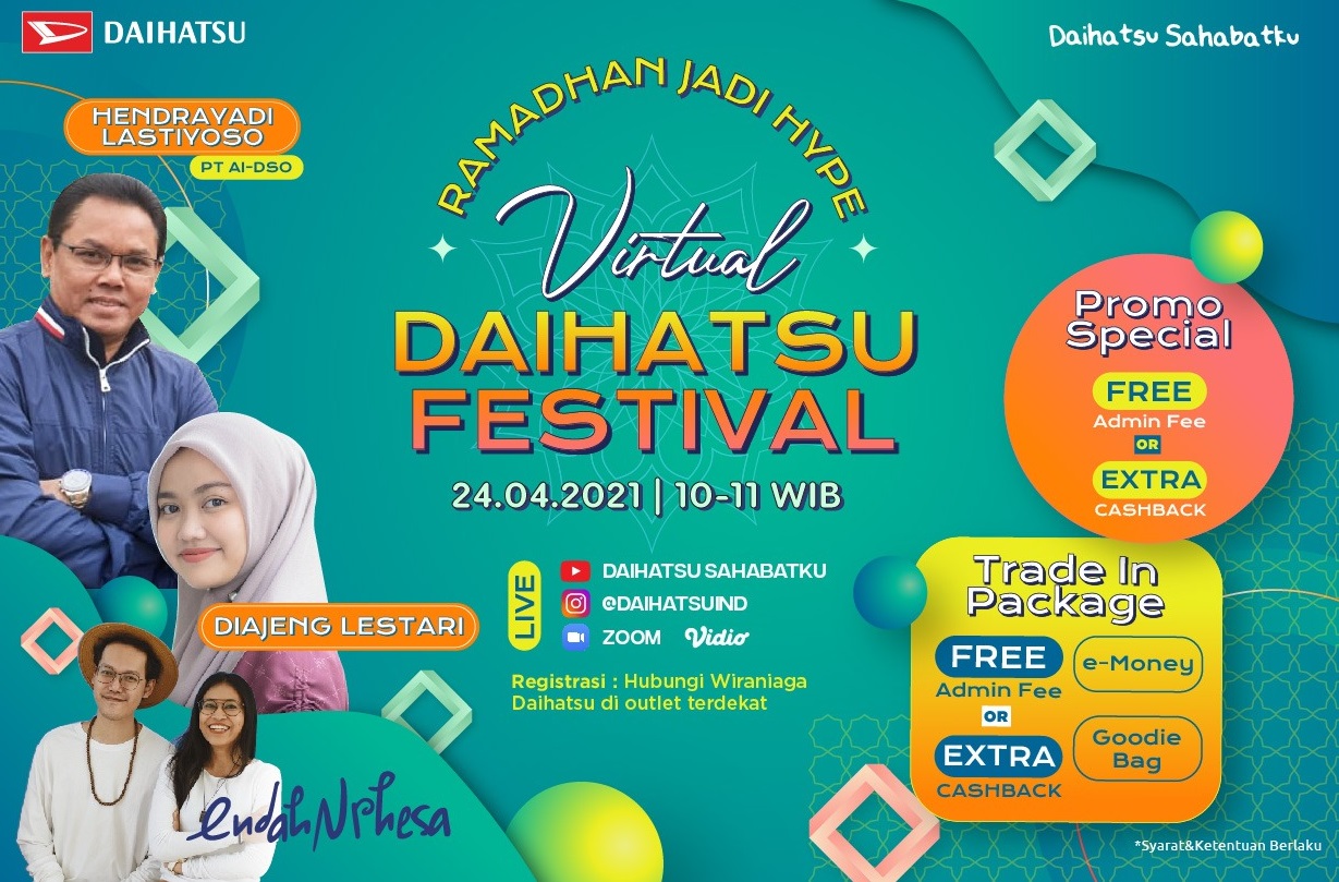 Promo Besar Mobil Baru Hanya di Daihatsu Festival. Foto: PR Daihatsu Promo Besar Mobil Baru Hanya di Daihatsu Festival. Foto: PR Daihatsu