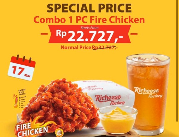 Nggak Nyangka, Richeese Factory Beri Promo Besar-Besaran