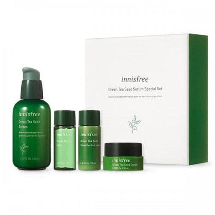 Innisfree Green Tea Serum: Wajah Cerah Bagai Bintang Drakor. Foto: Bukalapak Innisfree Green Tea Serum: Wajah Cerah Bagai Bintang Drakor. Foto: Bukalapak