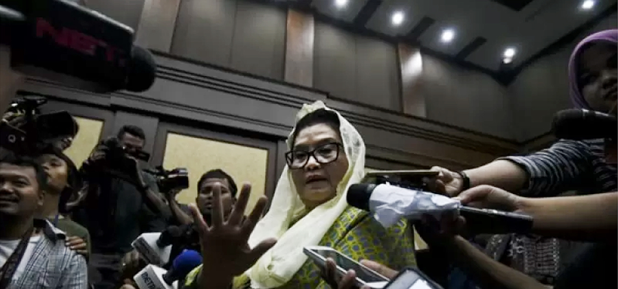 Siti Fadillah Supari. (ANTARA/Hafidz Mubarak A) Siti Fadillah Supari. (ANTARA/Hafidz Mubarak A)