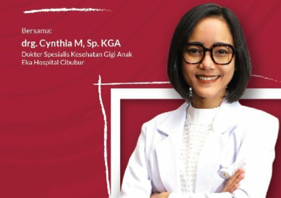Chynthia Michelle A,Sp. KGA Spesialis kesehatan gigi anak. Foto: Eka Hospital Chynthia Michelle A,Sp. KGA Spesialis kesehatan gigi anak. Foto: Eka Hospital