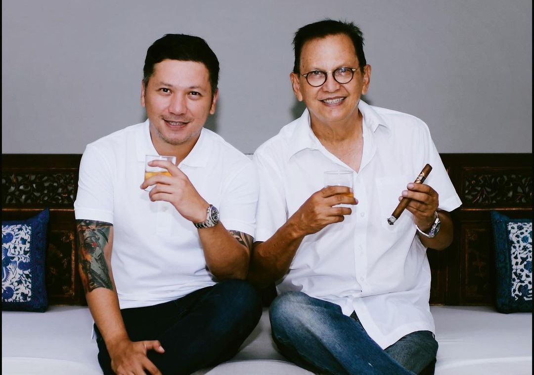 Roy Marten dan Gading Marten. Foto: Instagram/@gadiiing Roy Marten dan Gading Marten. Foto: Instagram/@gadiiing