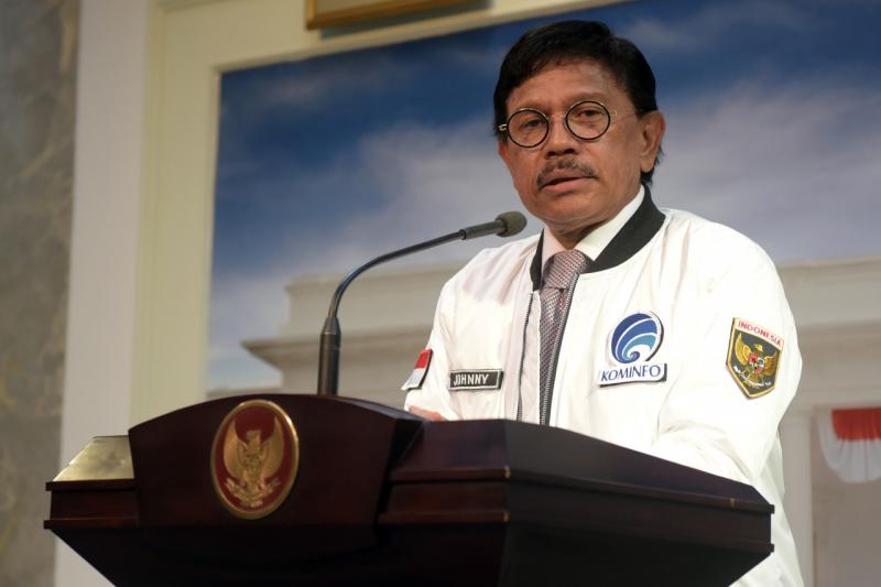 Menteri Komunikasi dan Informatika Johnny G Plate. Foto: Kementerian Kominfo Menteri Komunikasi dan Informatika Johnny G Plate. Foto: Kementerian Kominfo