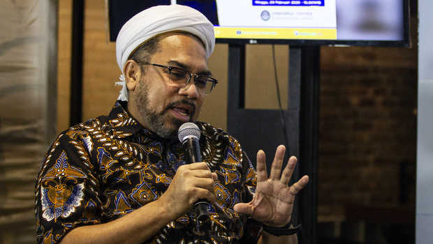 Ali Mochtar Ngabalin. ANTARA FOTO/Dhemas Reviyanto Ali Mochtar Ngabalin. ANTARA FOTO/Dhemas Reviyanto