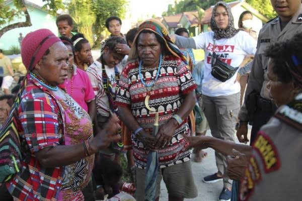 Masyarakat Papua. Foto: ANTARA Masyarakat Papua. Foto: ANTARA