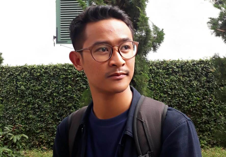 Foto: Agung Apriliandi, pemilik Senangyuk Printing Foto: Agung Apriliandi, pemilik Senangyuk Printing