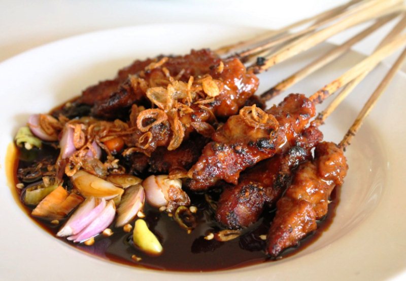Makanan sate. Foto: Pinterest Makanan sate. Foto: Pinterest