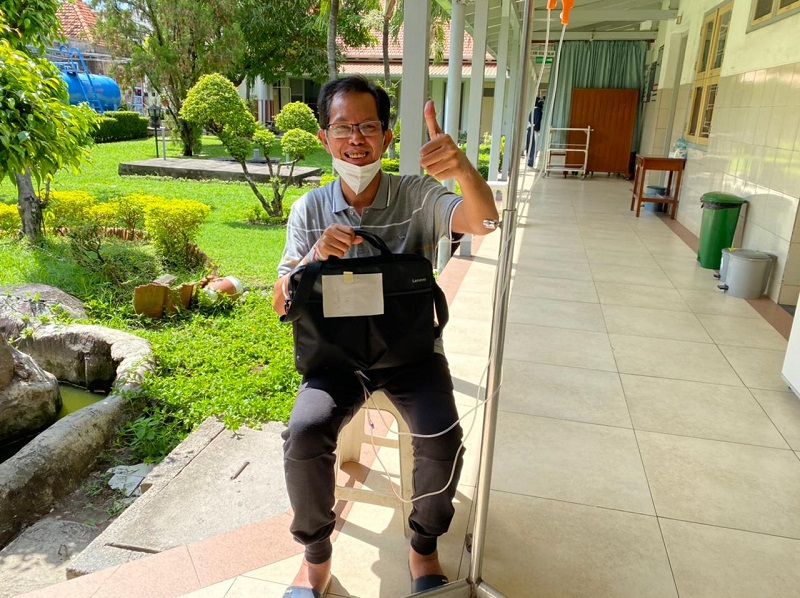 Ketua DPRD Kota Surabaya Adi Sutarwijono tengah menajalni perawatan di salah satu rumah sakit yang ada di Kota Surabaya. Foto : dokumen pribadi Adi Sutarwijono. Ketua DPRD Kota Surabaya Adi Sutarwijono tengah menajalni perawatan di salah satu rumah sakit yang ada di Kota Surabaya. Foto : dokumen pribadi Adi Sutarwijono.