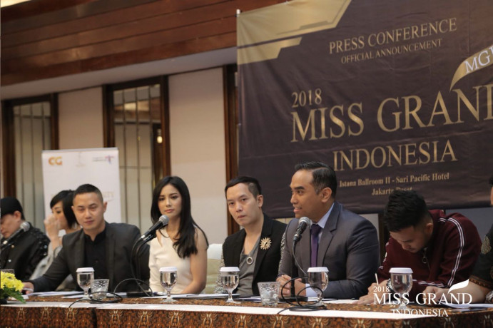 Press Conference Miss Grand Indonesia, Jumat (6/7) Press Conference Miss Grand Indonesia, Jumat (6/7)