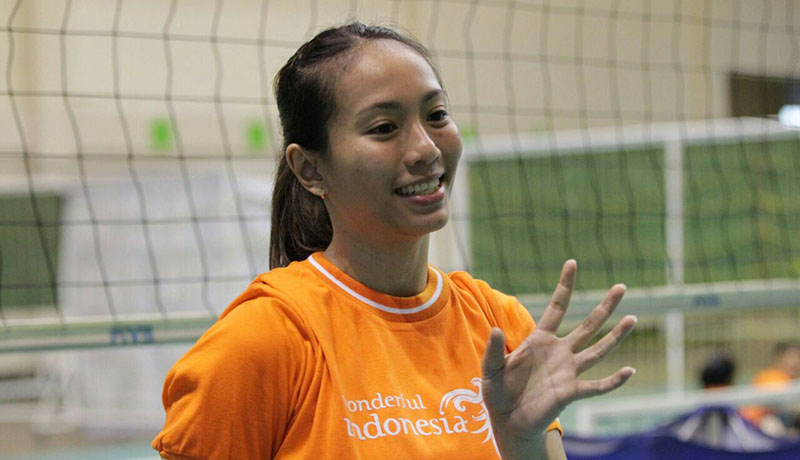 Berlian Marsheilla, pemain libero dalam Timnas Volley Putri Indonesia. Berlian Marsheilla, pemain libero dalam Timnas Volley Putri Indonesia.