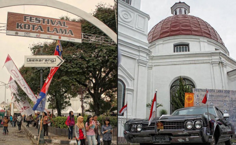 Festival Kota Lama Semarang. (Foto: Ngopibareng) Festival Kota Lama Semarang. (Foto: Ngopibareng)